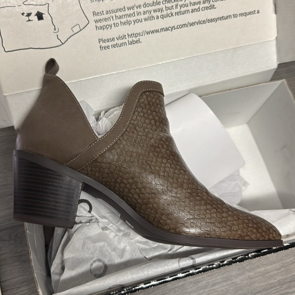 Journee Collection Womens Terri Bootie Grey - Picture 4 of 6